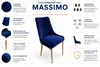 Meble Ares 6er Set Esszimmerstühle MASSIMO - ‎48 x 52 x 100 Produktbild-Vorschau 2