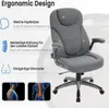 WOLTU Bürostuhl, ergonomisch, Chefsessel mit Kopfstütze Produktbild-Vorschau 5