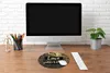 MuchoWow® Mauspad Mousepad Zitat - Zuversicht - Gold 40x40 Produktbild-Vorschau 4