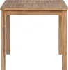 vidaXL Zahradní stůl 80x80x77 cm Teakový masiv Náhled obrázku produktu 1