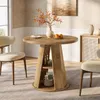 Tribesigns Table de repas ronde pour 2 personnes, 80 cm Voir les images du produit 1