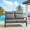 Lesli Living 2er Loungesofa Loungebank Ohio  152x81cm Produktbild-Vorschau 2