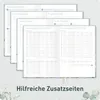 Business-Timer 2026/2027 / 17 Monate / A5 / Minty Leaves / Produktbild-Vorschau 6