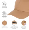styleBREAKER Uni 6-Panel Baseball Cap | gebürstete Produktbild-Vorschau 5