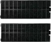 Two black air filters are shown side-by-side against a white background. Produktbild-Vorschau