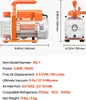 VEVOR Vakuumpumpe, 3,5 CFM 99 L/min, 1-stufig, 180 W Produktbild-Vorschau 7