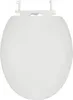 A white toilet seat is shown from the front against a white background. Anteprima dell’immagine prodotto
