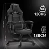 SENSE7 Knight Ergonomická herná stolička Čierna - PC Náhľad obrázku produktu 6