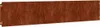 A single, long, rectangular garden edging piece with a textured, rust-like finish. Náhled obrázku produktu