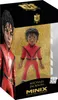 A collectible figurine of Michael Jackson in his iconic Thriller outfit, presented in its retail packaging. Podgląd zdjęcia produktu