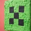 Cube piñata Relaxdays, avec bâton et masque, piñata pour Voir les images du produit 6