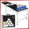 Premium Beerpong Tisch Klappbar in Schwarz/Weiß – Produktbild-Vorschau 1