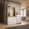 Akord Set Mobili Per Ingresso Entro Rovere Sonoma/Bianco Anteprima dell’immagine prodotto 7