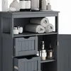 Midi skříňka Vicco Bianco Šedá 56 x 86.5 cm, Model 54450 Náhled obrázku produktu 5