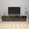 Skye Decor, Milan - Walnut, Black, TV-Schränke, Nussbaum, Produktbild-Vorschau 1