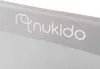 Barierka ochronna do łóżka 150 x 42 x 35 cm Nukido szara Náhľad obrázku produktu 3