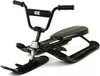 A black snowracer with handlebars and skis. Anteprima dell’immagine prodotto