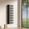 Radiatore per asciugamani 'Kviteseid' Nero 146x45cm Anteprima dell’immagine prodotto 1