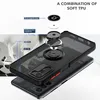 An exploded view of a phone case showing its layered construction and accessories. Produktbild-Vorschau