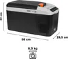 A product image showing a portable cooler with dimensions and weight indicated by text and graphics. Produktbild-Vorschau