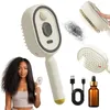 Elektrische Sprüh-Haarbürste, Dampf & Massage, Produktbild-Vorschau 1