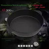 ROBARI Schmorpfanne Servierpfanne aus Gusseisen 30 cm Produktbild-Vorschau 3