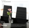 A product collage showing black dining chairs with flowers on a table. Náhled obrázku produktu