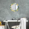 Zrkadlo Ø50cm - Sklenený rám s potlačou - Nástenné zrkadlo Produktbild-Vorschau 5