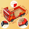 CASARIA Kinderbett 90 x 200 cm mit Rausfallschutz Produktbild-Vorschau 3