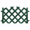 Gartenzaun Jägerzaun Kunststoff Zierzaun Einzäunung L 350 Produktbild-Vorschau 3
