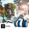 Koc piknikowy HOEL® 200 x 200 cm, wodoodporny i ocieplony – Podgląd zdjęcia produktu 5