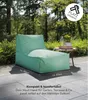 mokebo® Sitzsack mit Hocker für Kinder & Erwachsene 'Der Produktbild-Vorschau 2
