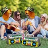 5 Stück 80er und 90er Jahre Hip-Hop-Kostümaccessoires - Produktbild-Vorschau 2