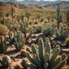 Nopal en poudre pour smoothies diététiques (Opuntia Voir les images du produit 2