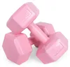 Manubri esagonali, set di 2 pezzi da 4 kg, pesi per Anteprima dell’immagine prodotto 8