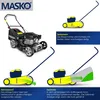 MASKO® Benzin Rasenmäher 5in1 Radantrieb EasyClean Produktbild-Vorschau 8