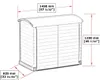 VCM StoreAway Aufbewahrungsbox 2er Mülltonnenbox 1200 l, Produktbild-Vorschau 23