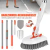 Brosse à récurer les sols, bac à carrelage 3 en 1, brosse à Voir les images du produit 2
