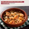 Fackelmann terracotta braadpan, 18 cm, bruin. Bruin, one Productafbeelding-voorbeeld 3