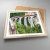 Gerahmtes Poster - Rahmen in heller Eiche - Viadukt Produktbild-Vorschau 3