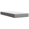 Boxspringbett mit Matratze Hellgrau 100x200 cm Stoff, Produktbild-Vorschau 10