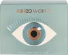 A close-up of a perfume box with an eye design. Voir les images du produit