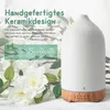 Recalma Keramik Aroma Diffuser Weiß 2-in-1 Luftbefeuchter Produktbild-Vorschau 4