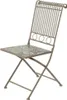 Chaise Métallique/mosaïque Couleur: Marron 45x38x90cm Voir les images du produit 1