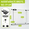 BOMI® Türschutzgitter zum Klemmen 63-251 cm | Ohne Bohren | Produktbild-Vorschau 2