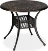 Relaxdays Gartentisch mit Schirmloch, antike Optik, Produktbild-Vorschau 10