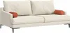 vidaXL Vankúšik Bolster 2 kusy červeno-oranžový Ø 15 x 40 Náhľad obrázku produktu 3