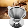5PCS Kaffeefilter aus Edelstahl mit Herausnehmbarem Inhalt Produktbild-Vorschau 2