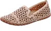Gemini Damen Slipper Leder Mokassin floral Blumen Cutouts Produktbild-Vorschau 12