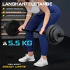 TREX SPORT Hantelbank mit Gewichten Set | Klappbare Produktbild-Vorschau 8